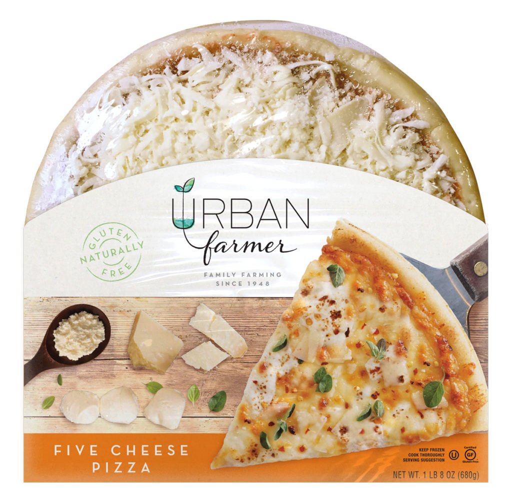UrbanFarmer Gluten Free Pizza Five Cheese